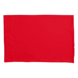 Travesseiro Standard Tamanho do Solteiro Vermelho