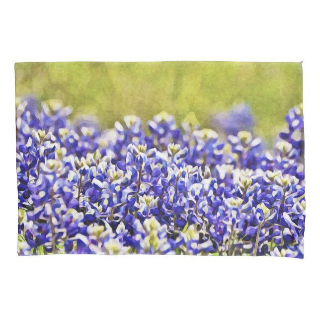 Travesseiro Texas Bluebonnets (Frente)