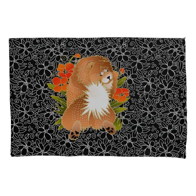 Travesseiro vermelho de coca BINDI MINGSIE em 2 ta (Frente)