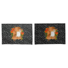 Travesseiro vermelho de coca BINDI MINGSIE em 2 ta