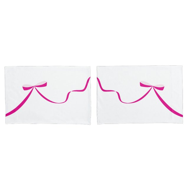 Travesseiros cor-de-rosa (Frente - conjunto)
