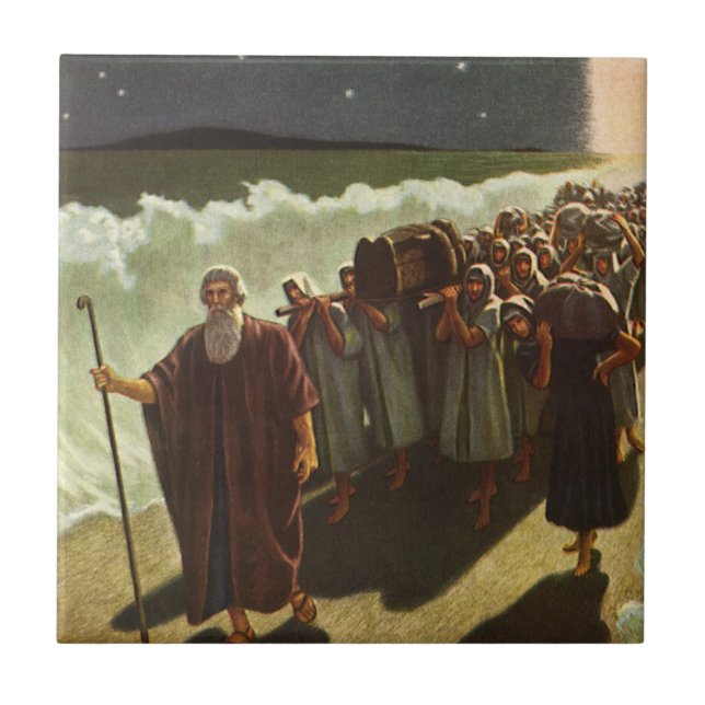 Travessia de Moisés pelo Mar Vermelho, Religião Vi (Frente)