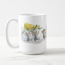 Trazendo A Caneca De Queijo De Natal