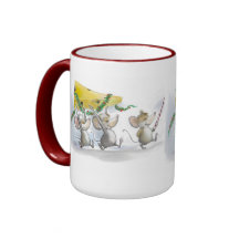 Trazendo A Caneca De Queijo De Natal