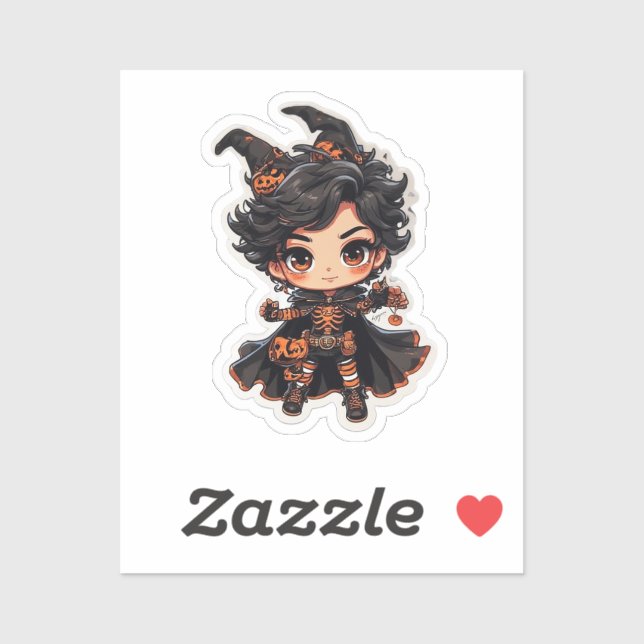 Trazendo algum encanto animado para o adesivo da M (Folha)