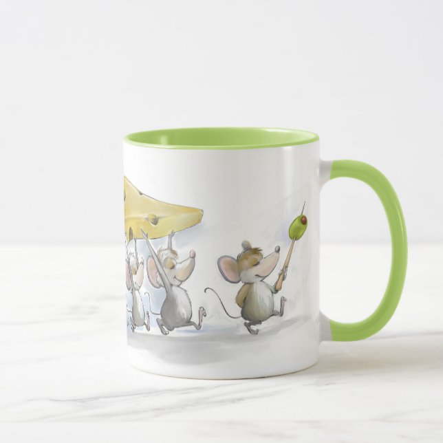 Trazer na caneca do queijo (com azeitonas) (Direita)