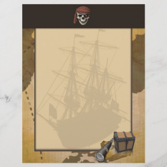 Treasure Hunt Letterhead (Frente)