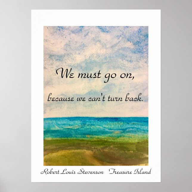 Treasure Island Impressão, Valor Poster Paper (Mat (Frente)