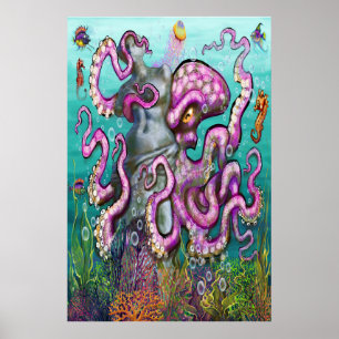 Treasure Tentacle Poster