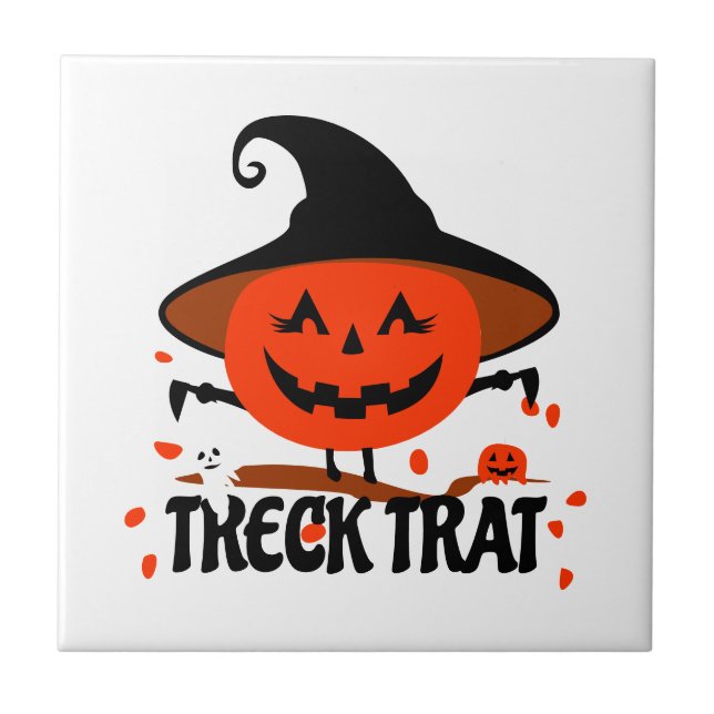 Treck Trat Pumpkin sorrindo (Frente)