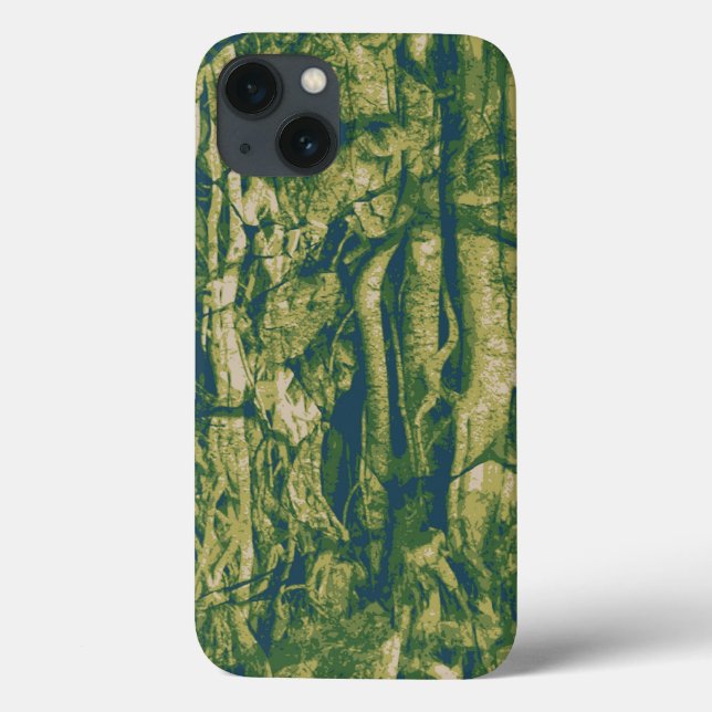 Tree bark camouflage pattern (Verso)
