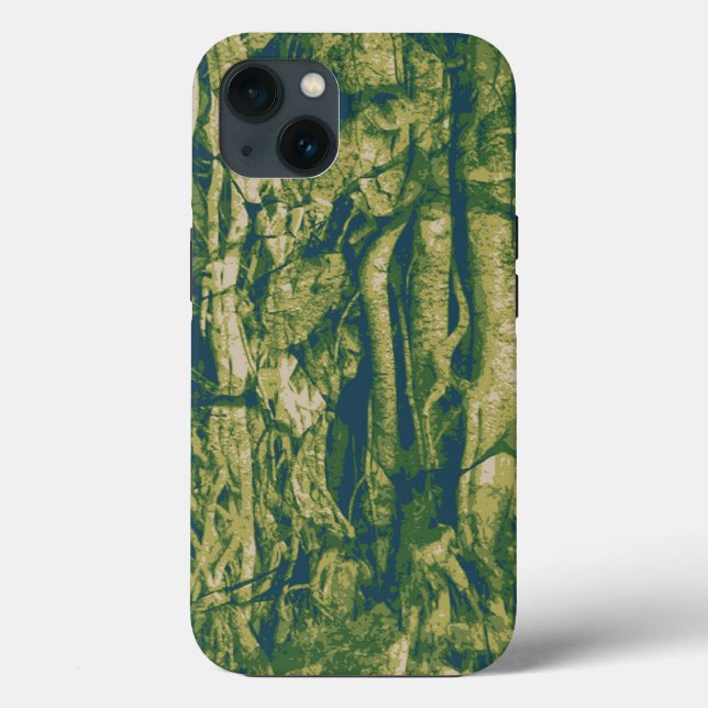 Tree bark camouflage pattern (Verso)