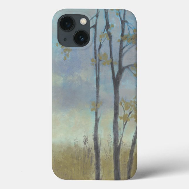 Tree-Lined Wheat Grass I (Verso)