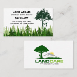 Treecare Lawn Service Cartões de visitas