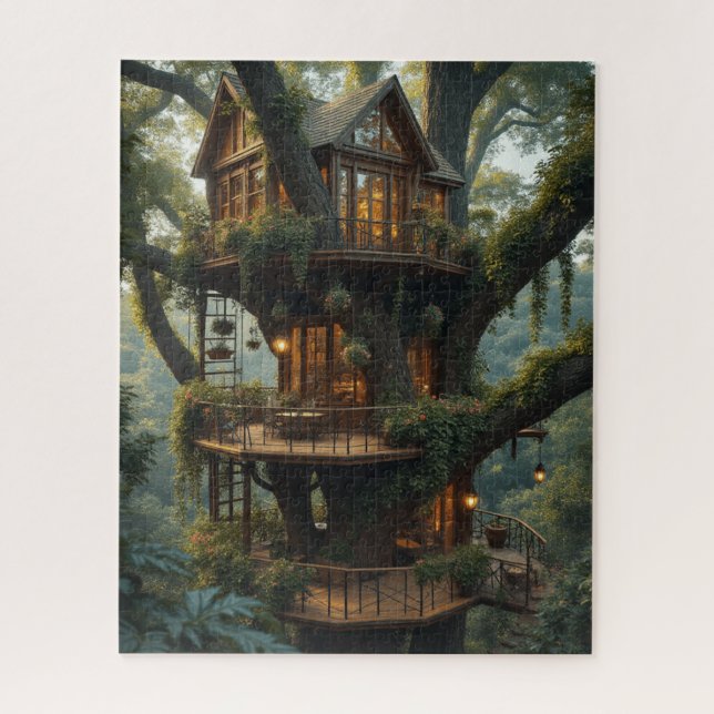 Treehouse Quebra-cabeça (Vertical)