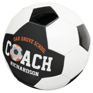 Treinador de Esporte - Bola de Futebol Laranja