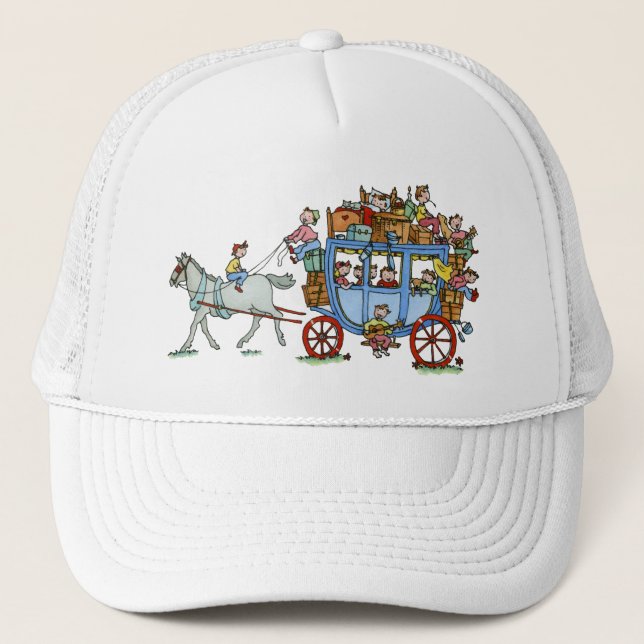 Treinador do palco com boné dos miúdos (Frente)