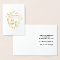 Treinador Lacrosse ou Patrocinador Obrigado Cartão