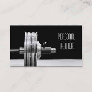 Treinador pessoal, Cartão de visita de exercício