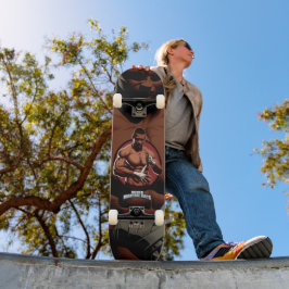 Treinamento de lutador de MMA Skate de Arte Marcia