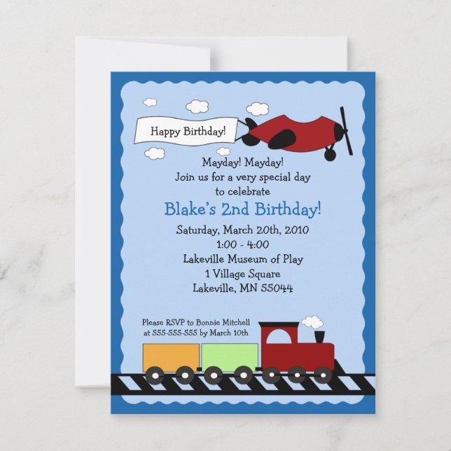 Treinamento e plano 4x5 convite para o aniversário (Frente)