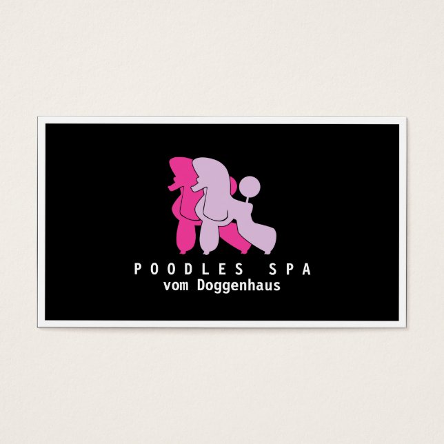 Treinamentos de Poodle (Frente)