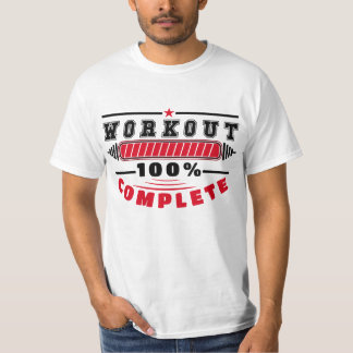treino 100% completo Camiseta de treino-ginásio-fi