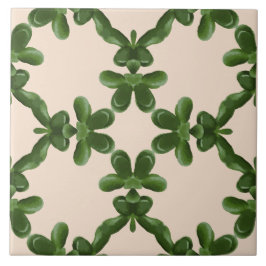 Treliça de Jade em Creme