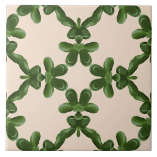 Treliça de Jade em Creme