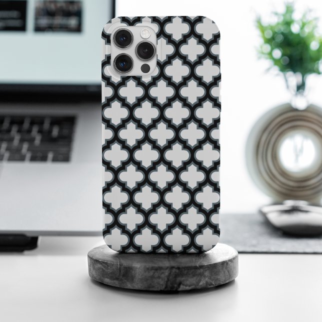 Trellis Branco e Preto, Treliça, Quadripétala (Criador carregado)