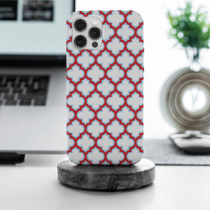 Trellis Branco e Vermelho, Treliça, Quatrefoil