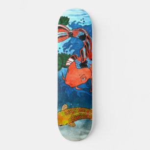 Tremendo Skate de Peixe Koi - Tamanhos Personaliza