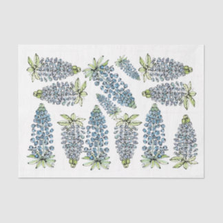 Tremoços-do-Texas - Papel Tecido de Decoupage