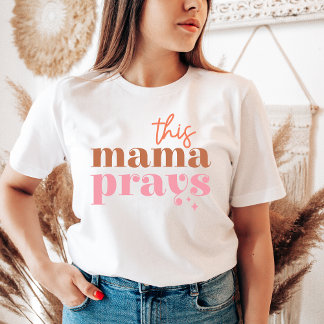 Trendente Retrô Mãe Camisa Esta Mamã Preza Mães De