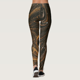 Trending Black Dourado Leggings