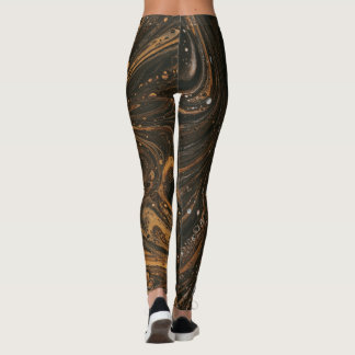 Trending Black Dourado Leggings