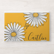 Trending Daisy Orange inky art iPad Air Cover