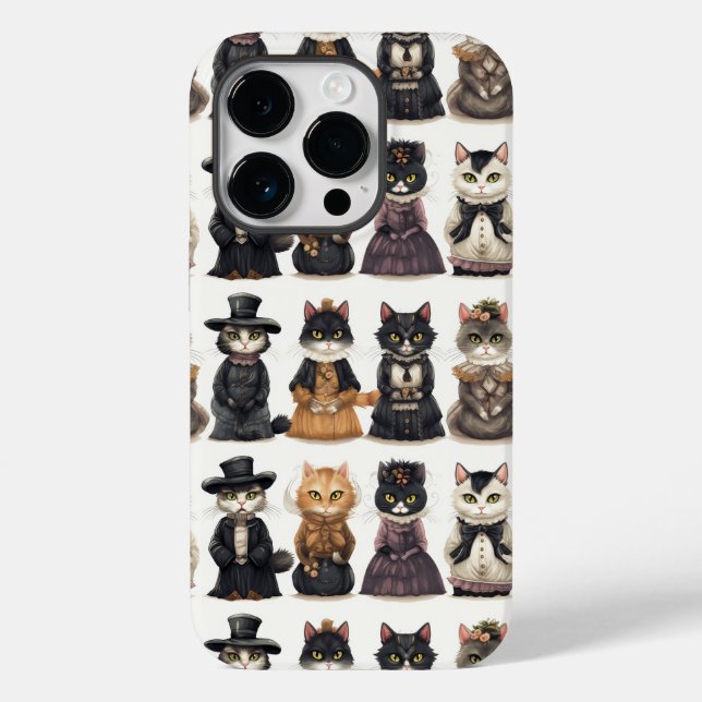 Trending fashion cat capas de iphone, tão legal (Verso)