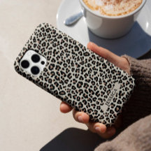 Trendy Abstrato Animal Leopard Cheetah Pattern