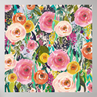 Trendy Art Painers Poster
