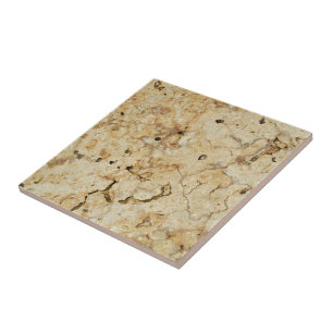 Trendy Beige Brown Marble Stone - Elegante