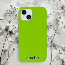 Trendy Bright Green Personalizado