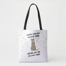 Trendy Cat Tote Bag