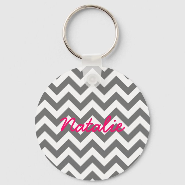 Trendy Chevron Chaveiro (Frente)