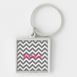 Trendy Chevron Premium Chaveiro