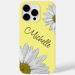 Trendy Daisies Floral Amarelo Personalizado