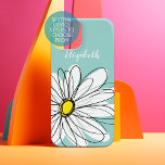 Trendy Daisy Floral Illustração - Amarelo lacrimog<br><div class="desc">Uma dúzia de flores de hipster. Você pode adicionar seu nome para fazer deste um item personalizado.</div>