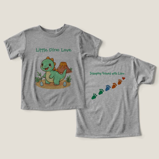 Trendy Dinosaur Fun (Design Frente e Verso)