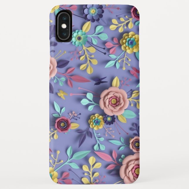 Trendy Floral Case-Mate capas de iphone (Verso)