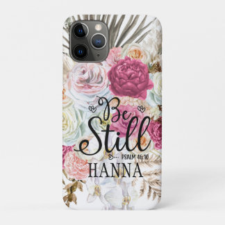 Trendy Floral Watercolor Pampas Capas de iphone